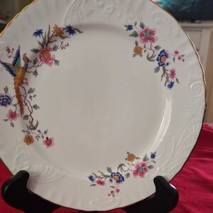 Hammersley & Co. Bird Of Paradise Floral Pattern plate